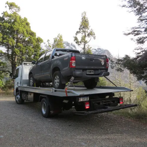 Vehículo de auxilio mecánico El Cuarteador en Bariloche
